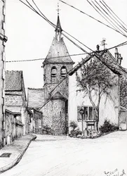 Chiesa a Laignes Francia, 2007